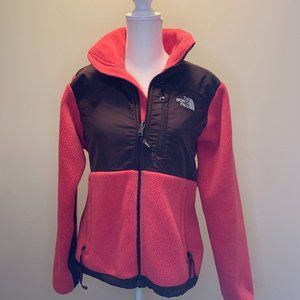 North Face Jacket Pink and Brown